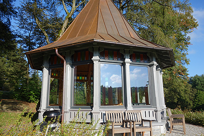 Pavillion aus Holz