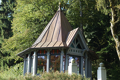 Pavillion aus Holz