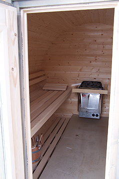 Sauna aus Holz, Holzsauna