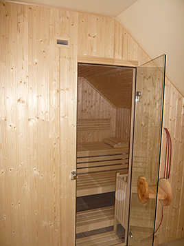 Sauna aus Holz, Holzsauna